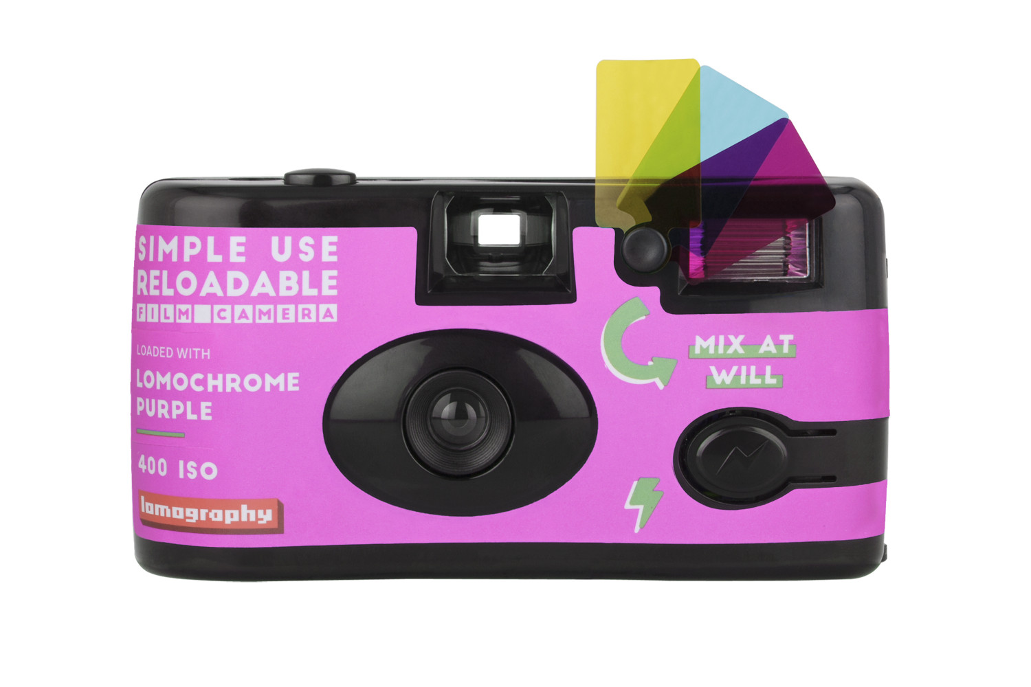 Lomography Purple Engangskamera kr 299